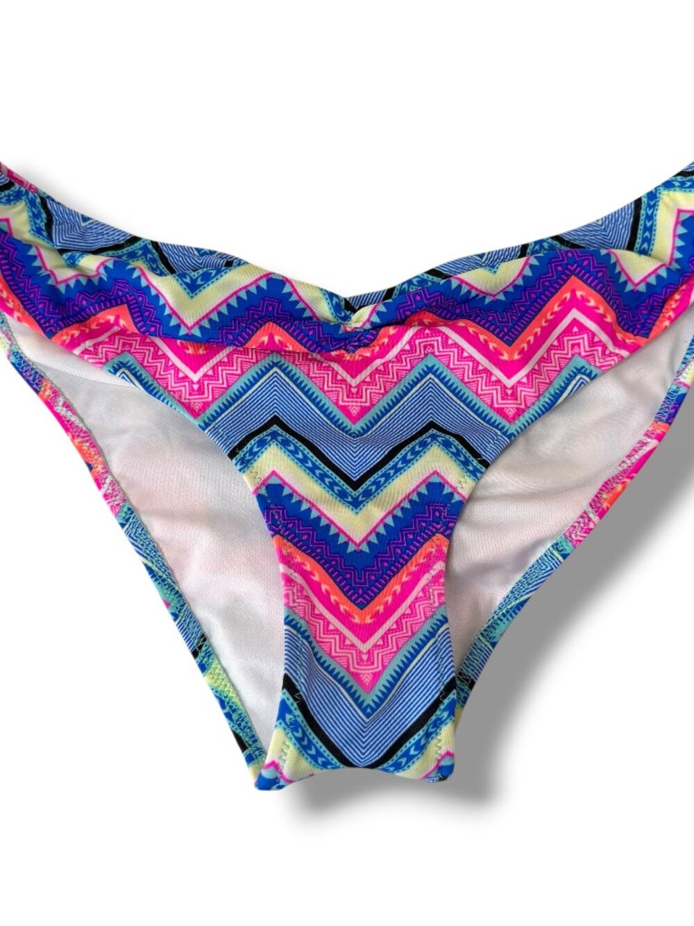 Victoria's Secret PINK Tribal Print Bikini Bottoms Size Small Boho Beach